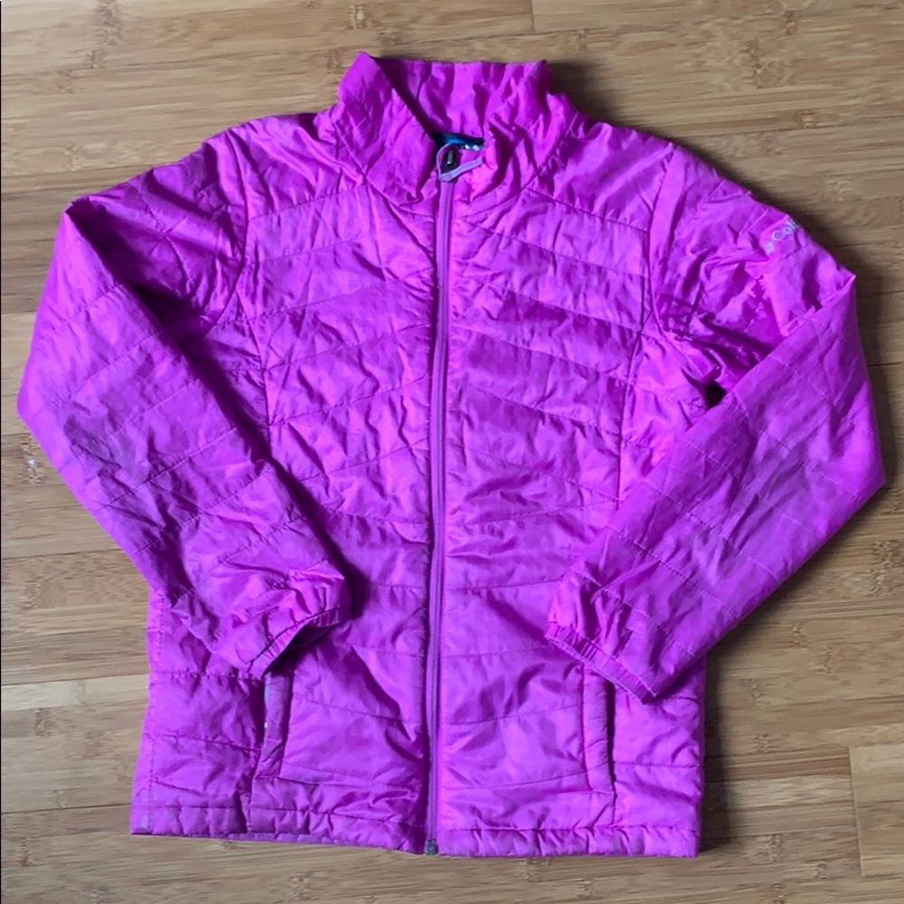 Magenta Windbreaker Jacket